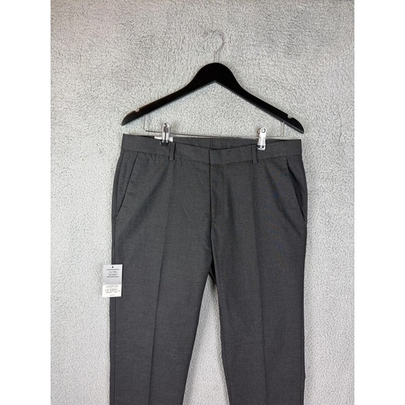 Topman Other - Topman Dress Pants Mens 34x30 Gray Ultra Skinny Stretch Business Formal Office